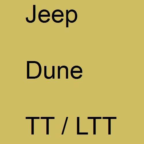 Jeep, Dune, TT / LTT.